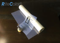 Γαλακτώδης άσπρη ταινία εκτύπωσης οθόνης Inkjet πολυεστέρα ρόλων για την εκτύπωση οθόνης μεταξιού