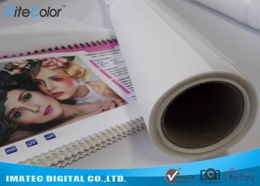 Φωτογραφικοί ρόλοι 280gsm, ψηφιακό ύφασμα καμβά πολυεστέρα πολυεστέρα εκτύπωσης καθαρό