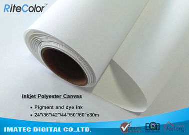 280gsm 24 «εκτυπώσιμοι αδιάβροχοι ρόλοι καμβά πολυεστέρα για το σχεδιαστή Inkjet