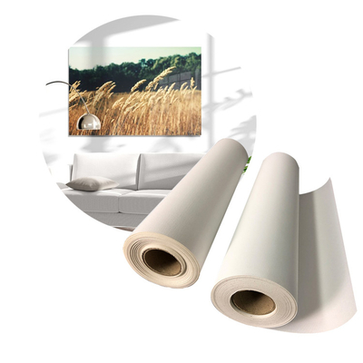 Υδατικό Inkjet Matte Cotton Print Canvas Τέχνη Roll Άδειος καμβάς