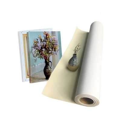 Επαγγελματικό Eco Solvent Inkjet εκτύπωση καμβά 380gm Ματ Πολυκαμπόν