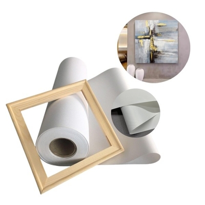 Υδατικό 220gm Matte Art Polyester Inkjet Canvas Roll για εκτύπωση
