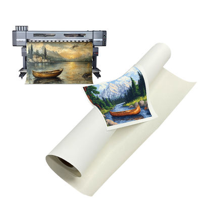 Πρωταθλήματα Latex UV Matte Canvas Custom Printing Polycotton Canvas Roll