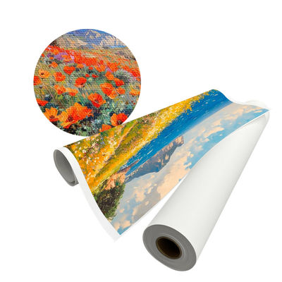 300gm Poly Cotton Canvas Roll για Μεγάλο Τυπωτή και Τέχνη τοίχου