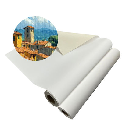 Εκτυπώσιμα Αδιάβροχα 220gm Polyester Canvas Rolls Για Τύπο Τέχνης Giclee