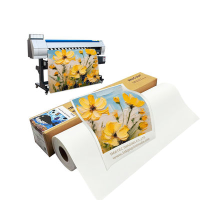 Υδατικό 420gm Ματ Πολυπόμβακο Πιγμόνιο Inkjet Canvas Για Canon