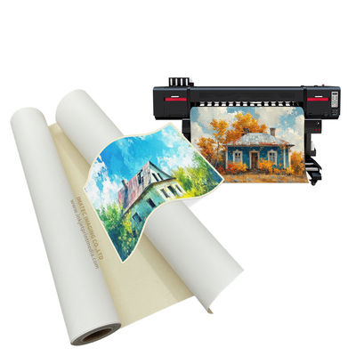 Περιβαλλοντικό διαλύτης Λατέξ UV Inkjet εκτύπωση 360gm Ματ πολυκαμβάνο καμβά