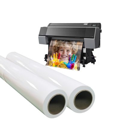 Ρολ φωτογραφικού χαρτιού μελυκότριβής RC 260g γυαλιστερό άμεσο στεγνό για εκτυπωτή EPSON/CANON/HP