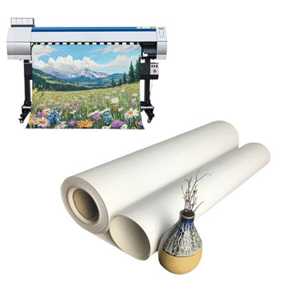 280gm Ματ Πολυεστέρα Inkjet Canvas Roll για Eco Solvent / Latex / UV εκτύπωση