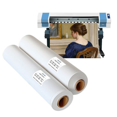 Ρολ μεμβράνης με βάση το νερό Matte Polyester Canvas Rolls For HP Designjet Printers