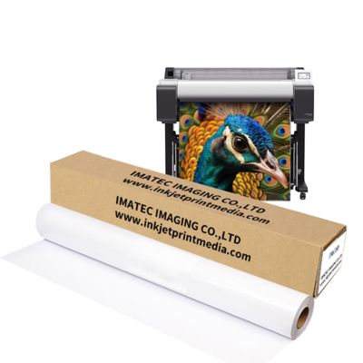 24'' 36' Wide Format Aqueous RC Satin 260gsm μικροπορώδες ρολό φωτογραφικού χαρτιού για το Canon Epson