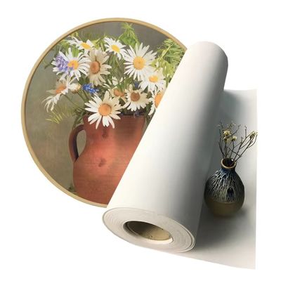 Εκτύπωση Inkjet Ευρείας Μορφής 360gsm Ματ 100% Καμβάς από Αγνό Βαμβάκι σε Ρολό για Εκτυπωτή Hp