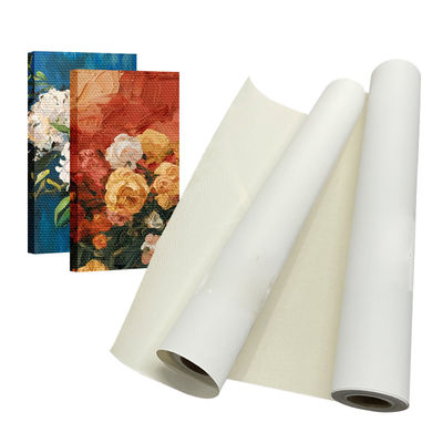 Ψηφιακή εκτύπωση με μελάνι υδατική 380gm Polycotton Canvas Roll