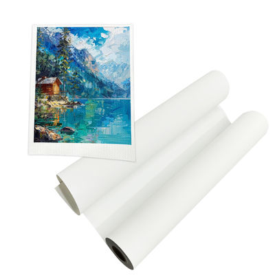 380gm Matte PolyCotton Canvas Roll 36-60in Wide για την εκτύπωση UV Latex