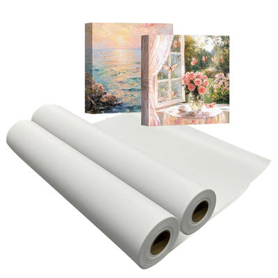 Ρολό ματ καμβά πολυεστέρα 280gsm χωρίς οξύ για εκτυπωτές Eco-Solvent, Latex και UV με πολλαπλά μεγέθη και δωρεάν δείγματα