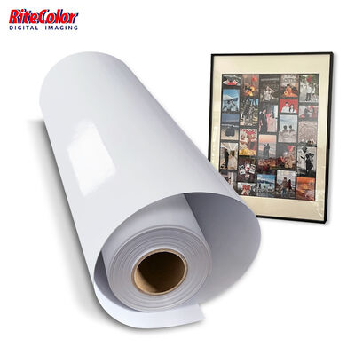 Ρολό φωτογραφικού χαρτιού Inkjet RC Glossy Eco-solvent 240gsm για εκτύπωση μεγάλου μεγέθους