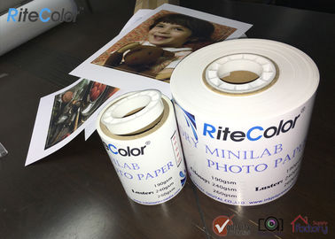 240Gsm ψηφιακός RC Inkjet Minilab ρόλος εγγράφου φωτογραφιών ασφαλίστρου στιλπνός & λαμπρότητα 4»/6»/8 
