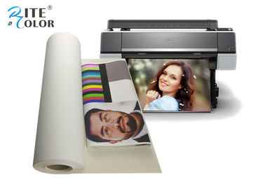 100% ρόλος καμβά Inkjet βαμβακιού υδάτινος για την εκτύπωση Inkjet μεγάλου σχήματος