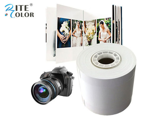 260gsm στιλπνό έγγραφο 152cm 65m φωτογραφιών Minilab για τα σύνορα του Φούτζι