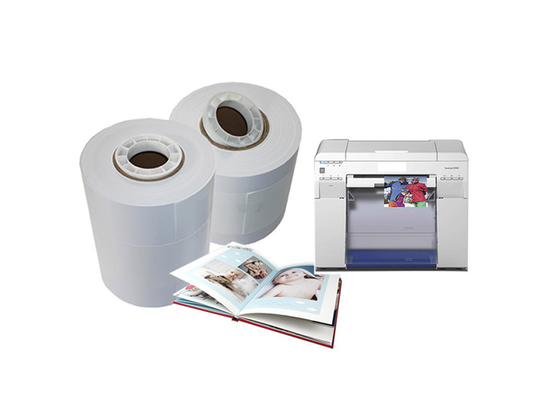 RC έγγραφο 6inch 8inch 240gsm φωτογραφιών Drylab λαμπρότητας για Fujifilm Epson Noritsu